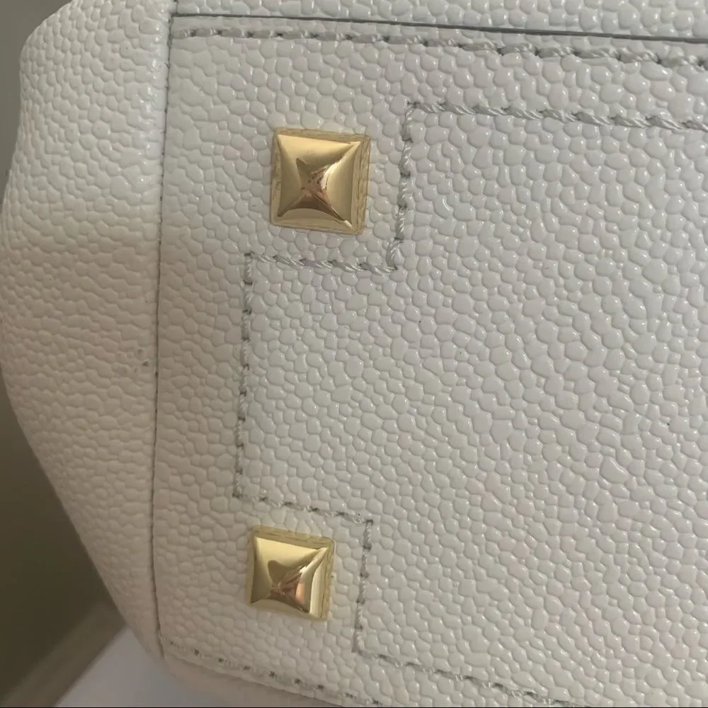 Henri Bendel Carlyle Satchel - White - Picture 8 of 15